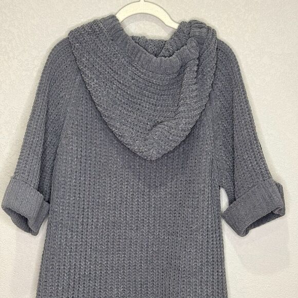 POL Short Sleeve Hooded Sweater Size Medium NEW Open Knit - Picture 8 of 11